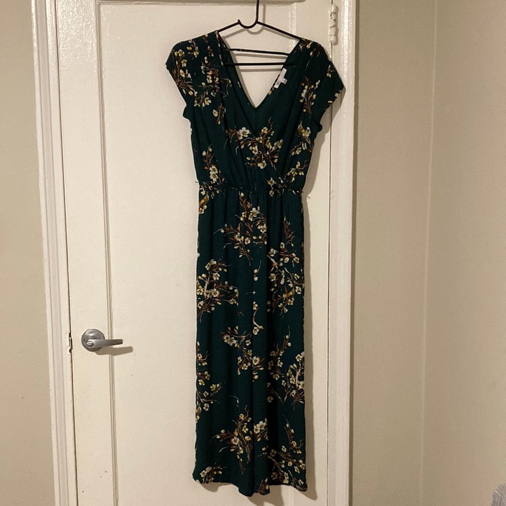 Short sleeve jumpsuit